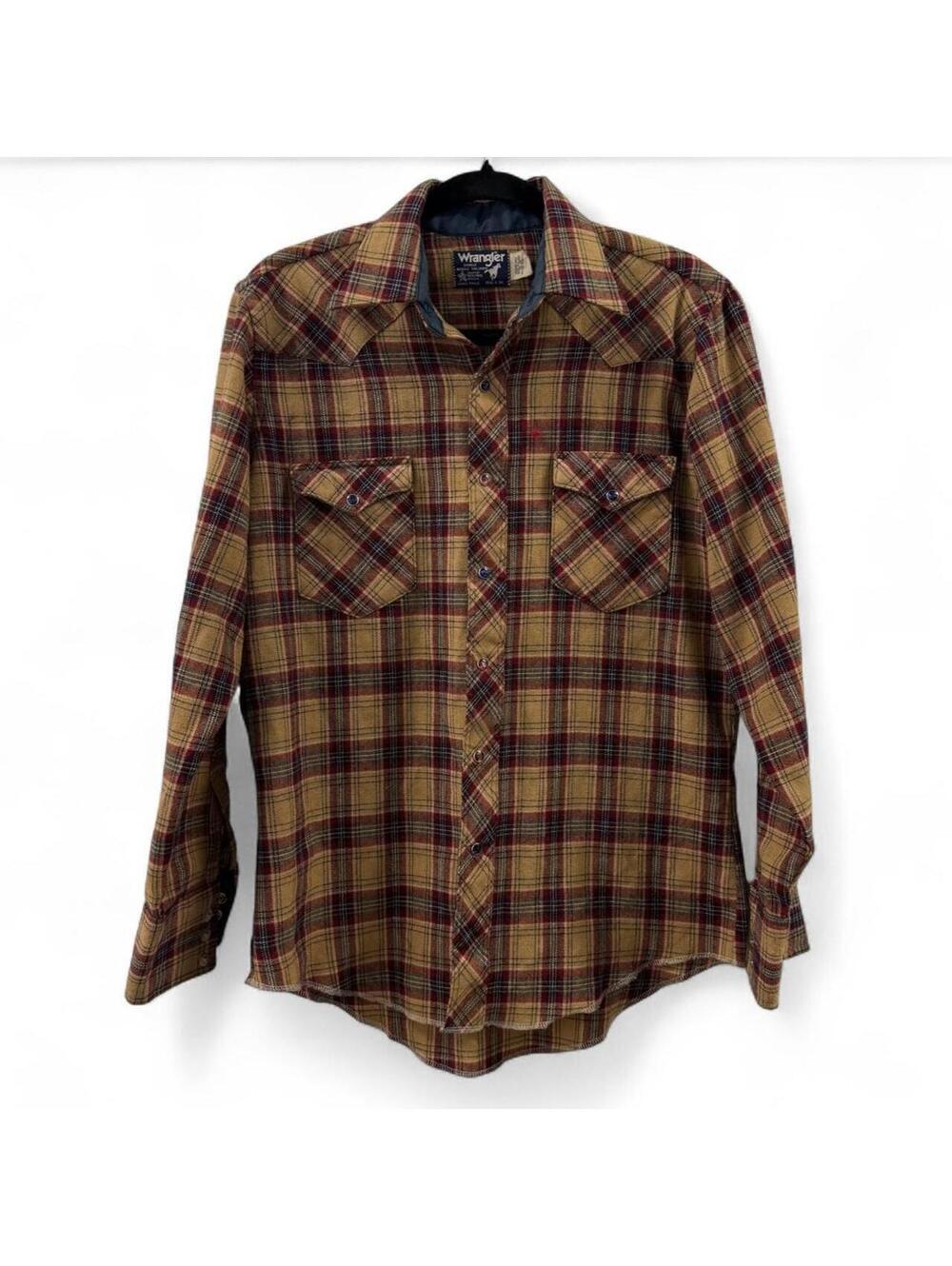 Vintage Wrangler Pearl Snap